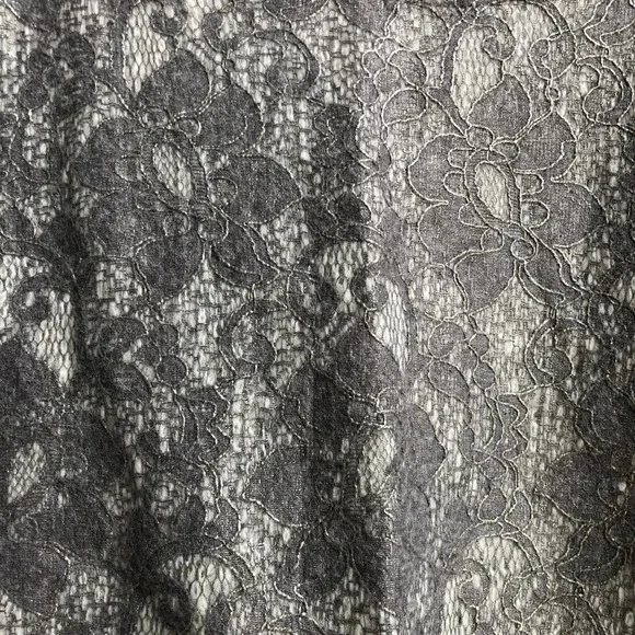 New banana republic bonded metallic lace sweater top blouse small party holiday - Picture 12 of 16